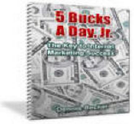 Product picture Just Write It, 5 Bucks A Day